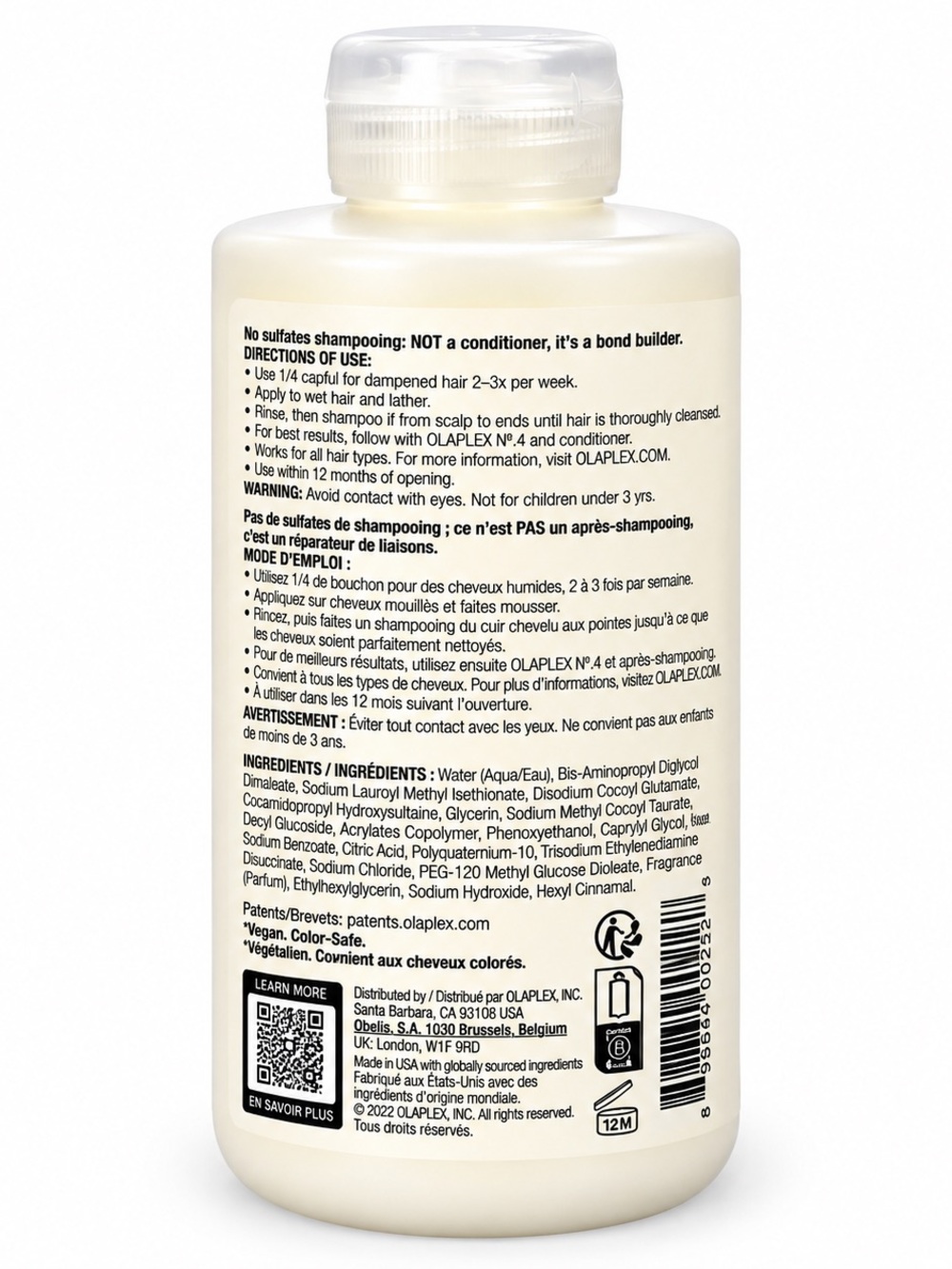 NWT!! Sealed Large Olaplex No.3 Hair Perfector Repair Treatment in Cream 8.5oz. - Picture 2 of 3
